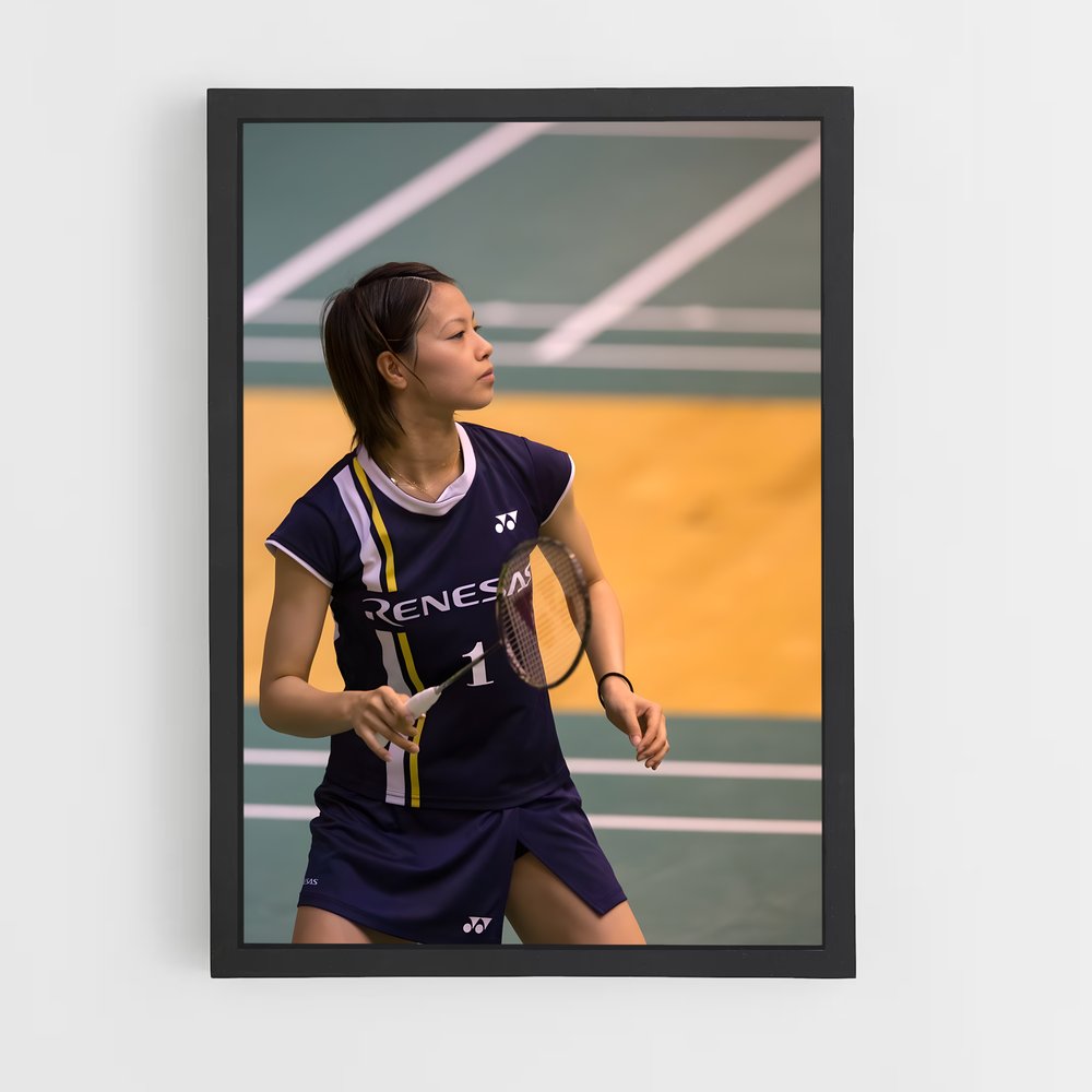 Poster Swing de Rêve – affiche Badminton (vue 2)
